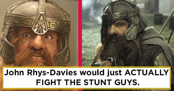 There Was A Secret Second Actor Playing Gimli In The Lord Of The Rings