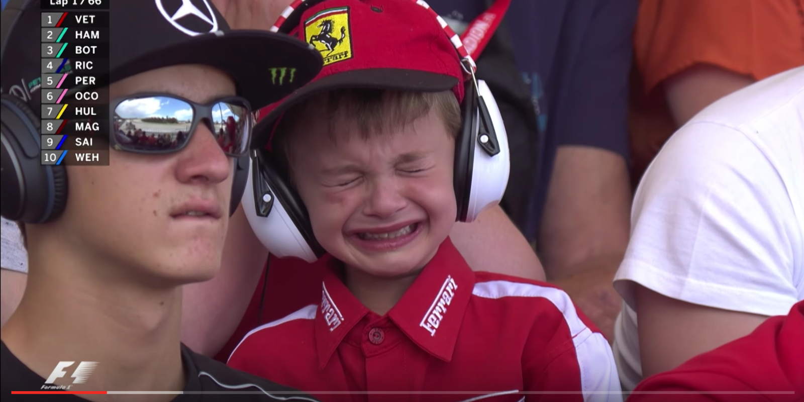 F1で最高の瞬間 少年の涙を止めたf1ドライバーの 優しさ を世界中が賞賛