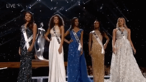 Like when four of the five final contestants were all women of color...