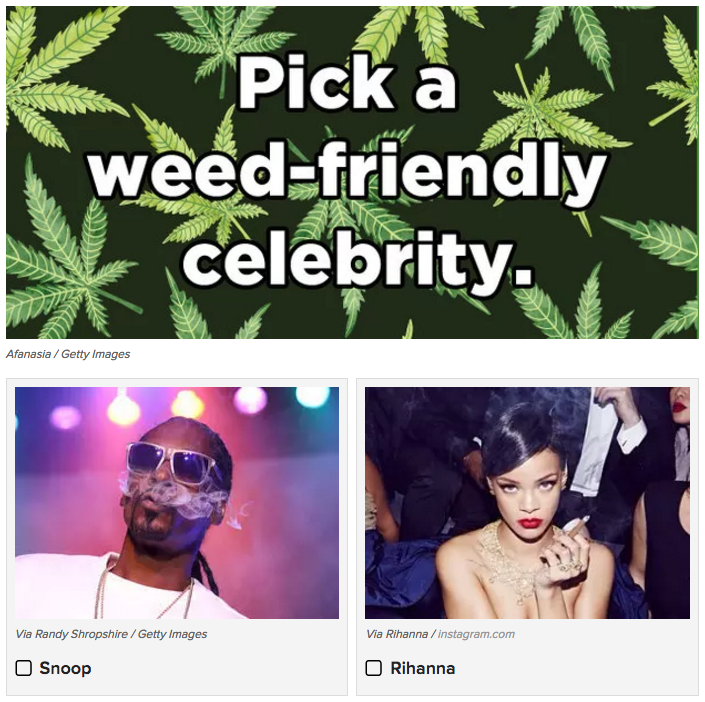 18 BuzzFeed Quizzes For People Who Love Weed