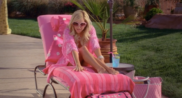 Let's move on to the second movie. Sharpay is just tryna chill at her family's resort and work on her talent show that she works really hard on every year.