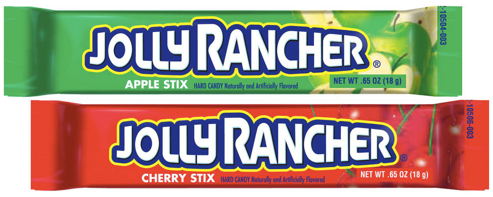 Jolly Rancher Stix. 