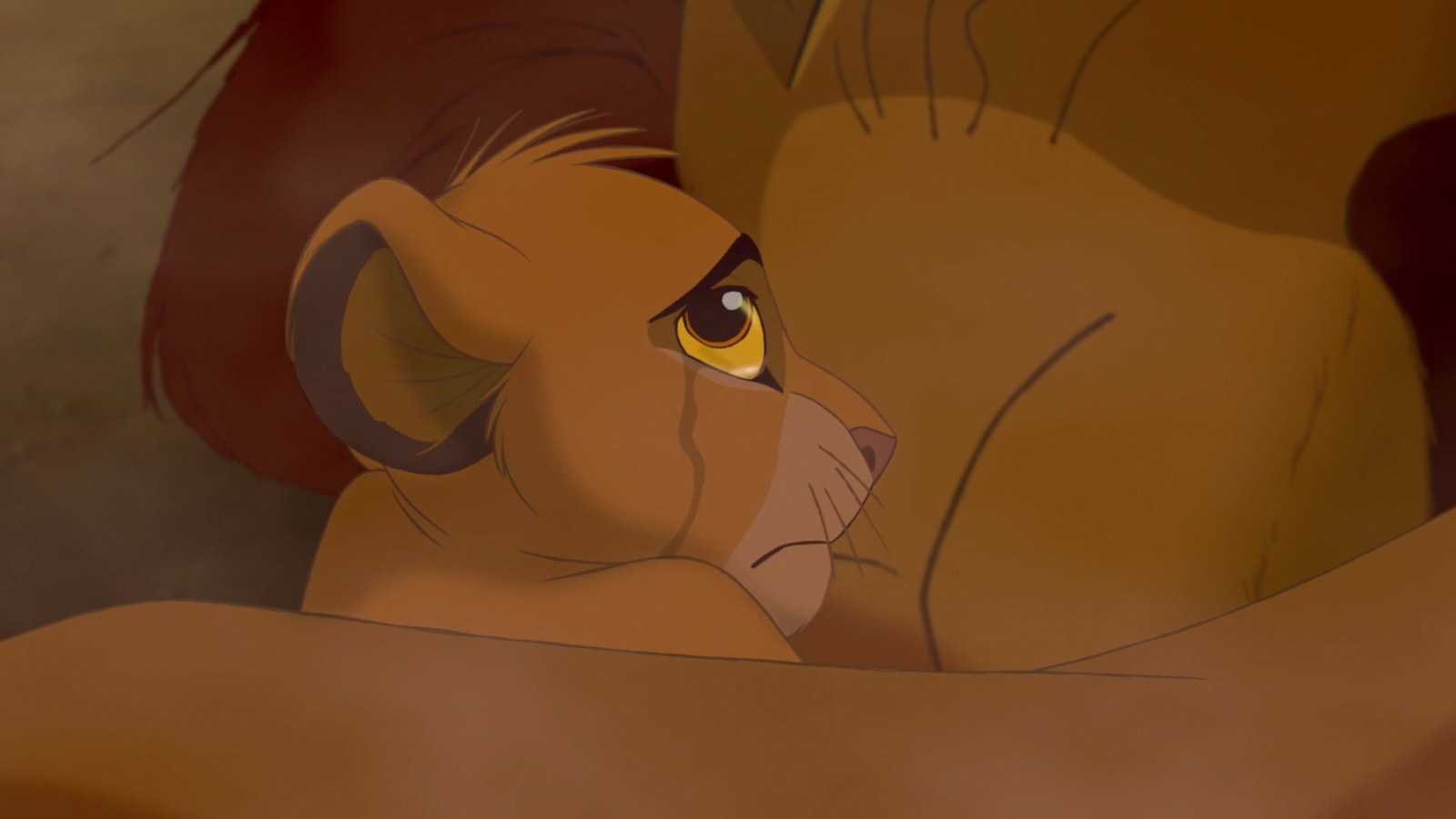 When simba cries we all cry. 