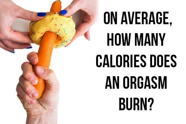 do orgasms burn calories