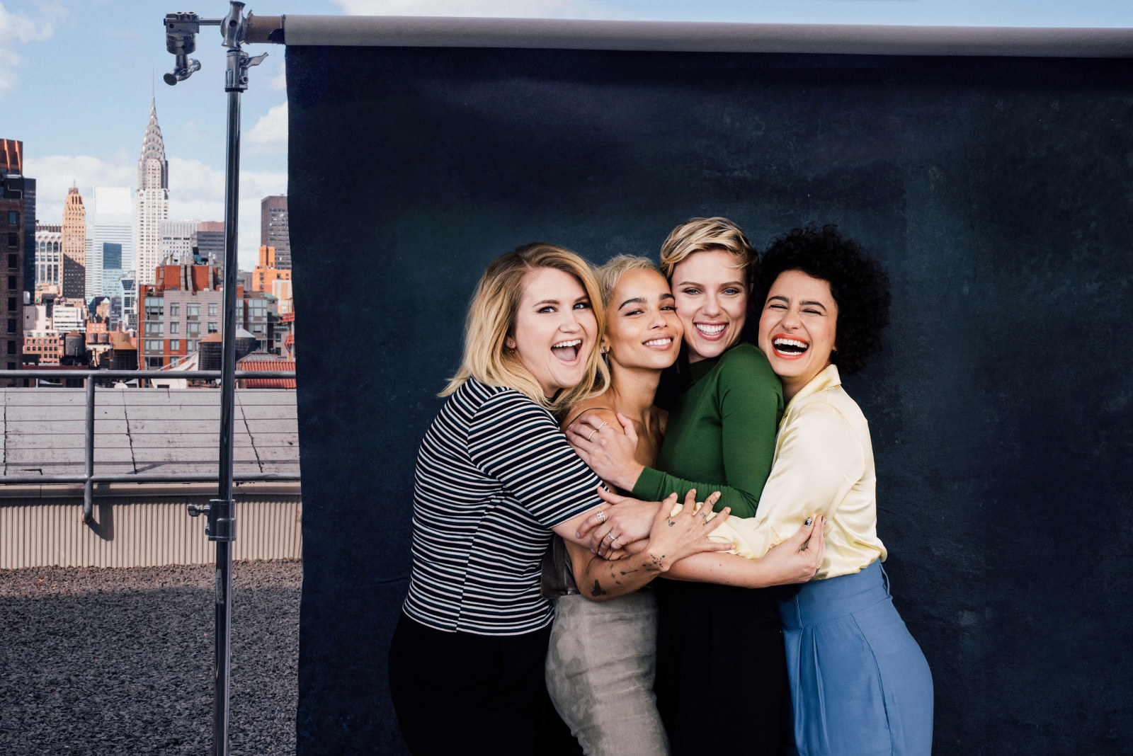 Flipboard Scarlett Johansson Zoë Kravitz Ilana Glazer And