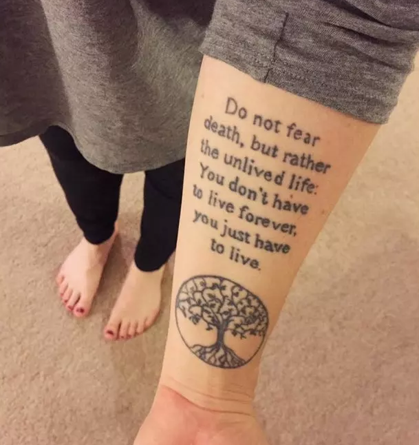These Classic Disney Quote Tattoos Will Make You Feel All The Feels   Livingly