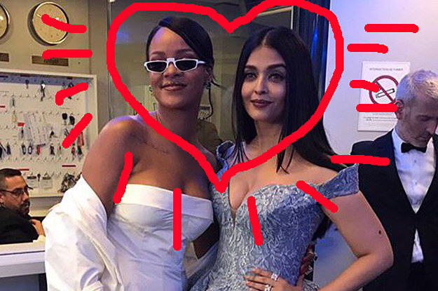 Aishwarya Rai And Abhishek Bachchan Xxx - Aishwarya Rai Bachchan And Rihanna Rubbed Shoulders At Cannes And It Was  Iconic