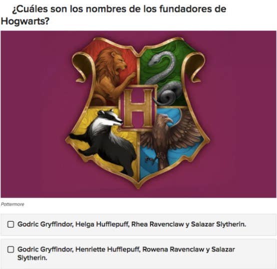 Eres fan de Harry Potter? Dime de qué casa de Hogwarts eres y te