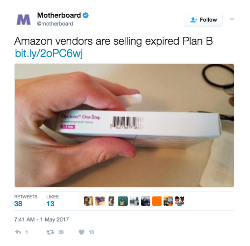 Here S Why You Shouldn T Buy The Morning After Pill On Amazon