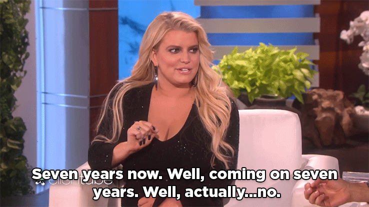 Ellen Had To Take A Deep Inhale After This Interview With Jessica Simpson