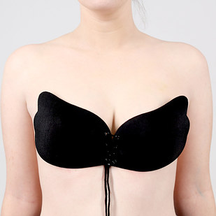 drawstring push up bra