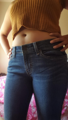 I love being a 'thick girl' but there are some unexpected downsides in  summer - our jeans tear in the weirdest places