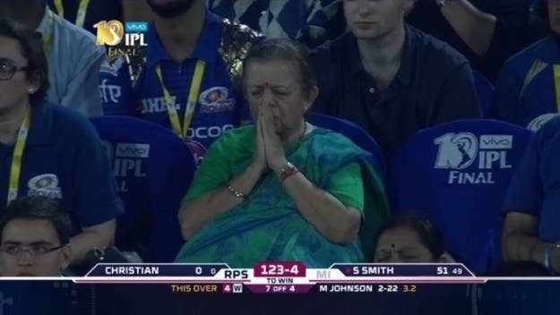 Image result for ipl praying aunty
