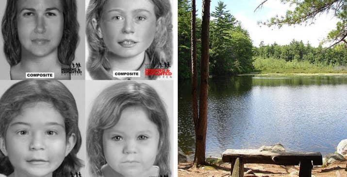 Los cuerpos descompuestos y golpeados de cuatro víctimas de asesinato sin identificar fueron hallados en bolsas de basura en 1956 y 2011. Los hechos se produjeron en el Parque estatal Brook, en Nuevo Hampshire. En la actualidad, la policía sigue sin conocer los nombres de las víctimas ni la persona que las asesinó.—hassenmiranda y Alexandria Chanel Peckumn, Facebook