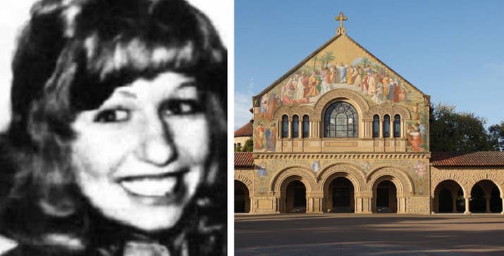 Perry estudiaba en Stanford cuando una noche de octubre de 1974 tuvo una pequeña riña con su marido. A la mañana siguiente, fue hallada en una iglesia. Su cuerpo yacía junto al altar con un picahielo en la cabeza, parcialmente desnuda y habían abusado sexualmente de ella con un candelero. Su marido y el guardia de seguridad que la encontró fueron declarados inocentes.—daniels137
