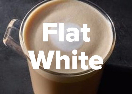 different ways to order a starbucks flat white