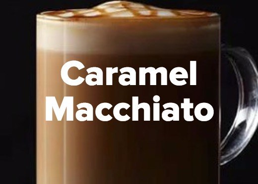 caramel macchiato venti starbucks calories
