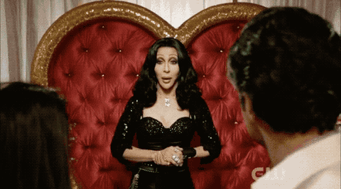 Episode: "Chapter Twenty-Two" (season 1, episode 22)Role: Unsurprisingly, a Cher impersonator.Suggested by mayaa445bb877e