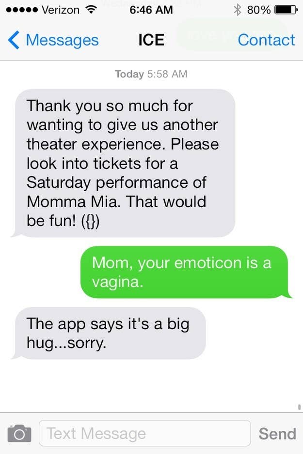 funny texts mom