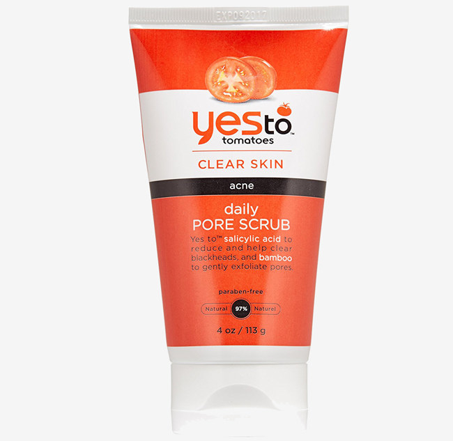Promising Review: “I struggle with a lot of adult acne, including painful cysts, oily skin, and a ton of blackheads and pimples. This scrub, and many other Yes to Tomatoes products have been the only thing to control my breakouts. This face wash is perfect for sensitive skin. And the exfoliating property helps with my blackheads.” —OnlineShopper Get it from Amazon for $6.40 or Walmart for $6.74.