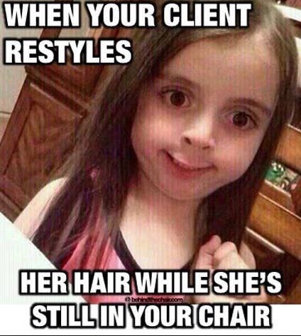 60 Memes That Will Keep Hairdressers Laughing For Hours