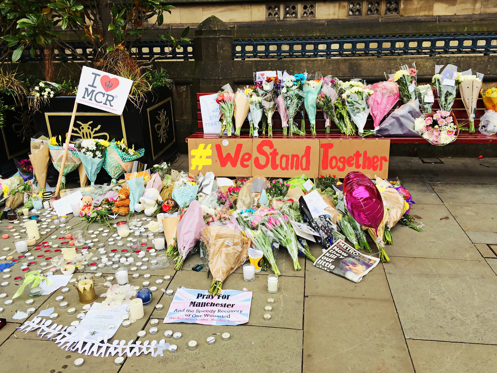 In Pictures: Manchester Attack Tributes