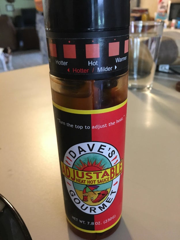 This hot sauce that offers an adjustable kick, to suit all tastes.