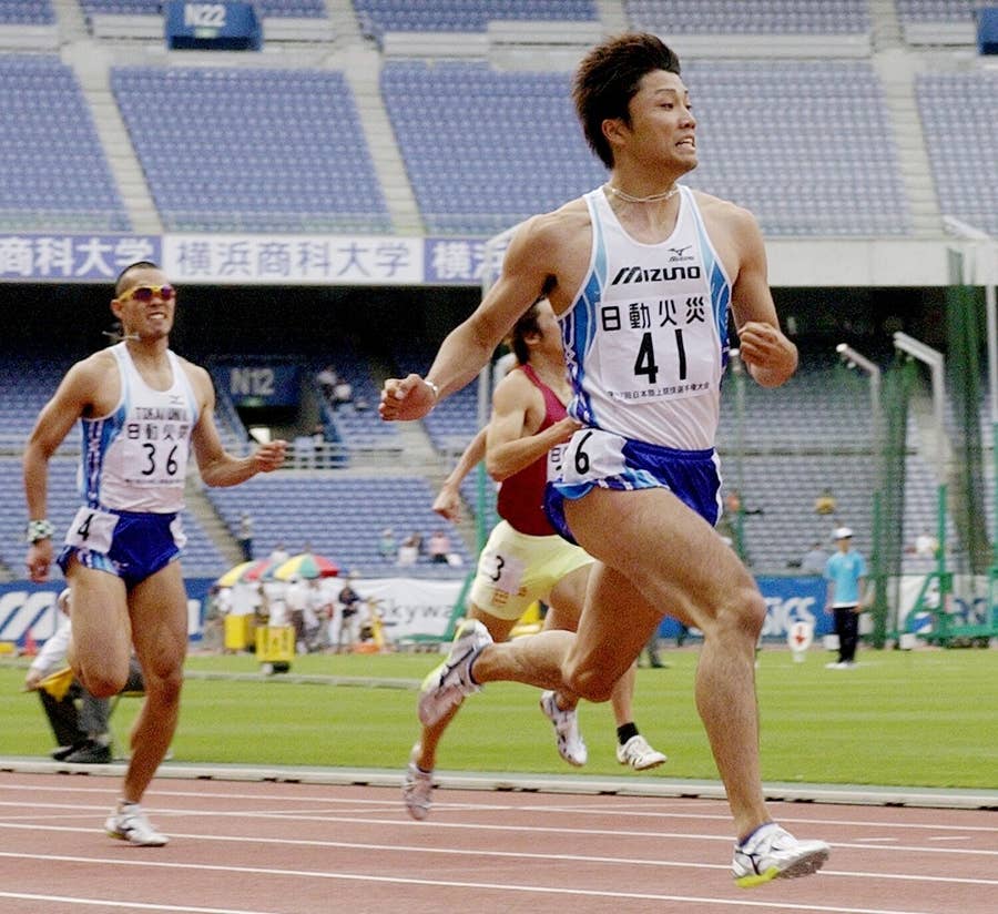 末続慎吾ついに 復活 へ 写真で振り返る約年の競技生活 末続慎吾ついに 復活 へ 写真で振り返る約年の競技生活