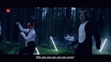 "Wa-pa-pa-pa-pa-pa-pow! Wa-pa-pa-pa-pa-pa-pow!"