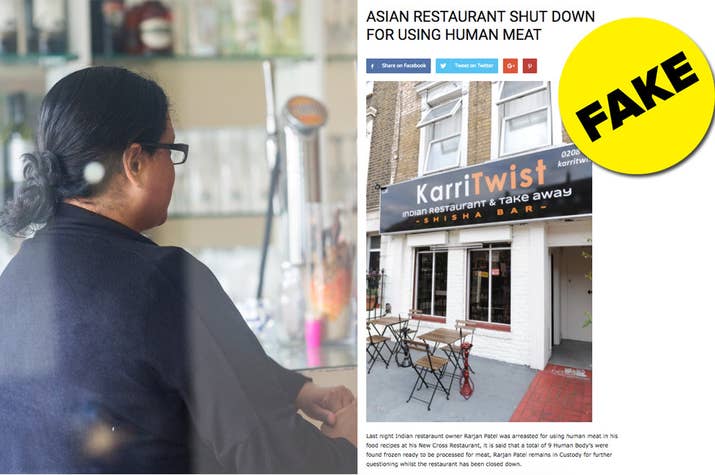 Shrina Begum, the owner of Karri Twist, and the fake news story that's ruining her business.