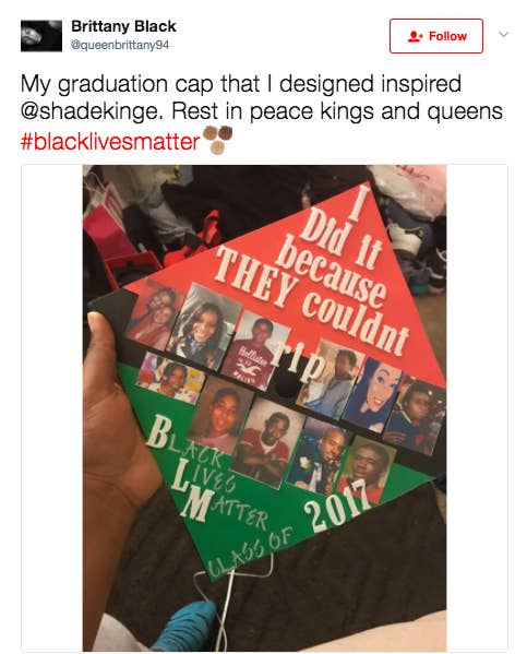 2017 S Graduates Are Using Their Grad Caps To Send A Political Message