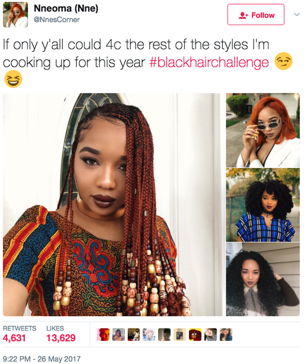 The hashtag started trending as people promptly came through with the crisp receipts, confirming that the black hair switch-up game is, in fact, unrivaled.