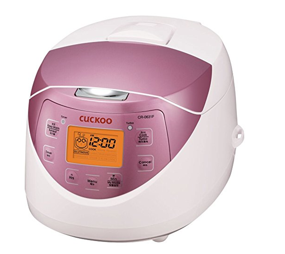 I bought a new pink rice cooker, I love her so much