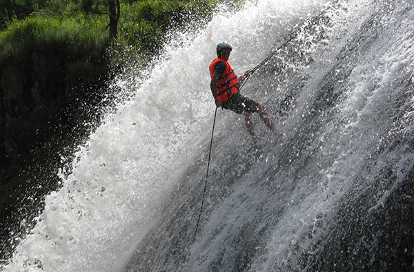 Abseiling is one thing, but doing it along a cascading waterfall is a whole other experience altogether! While the scenery that surrounds you is spectacular to say the least, the adrenaline rush as the water flows around and on you makes it all the more special.