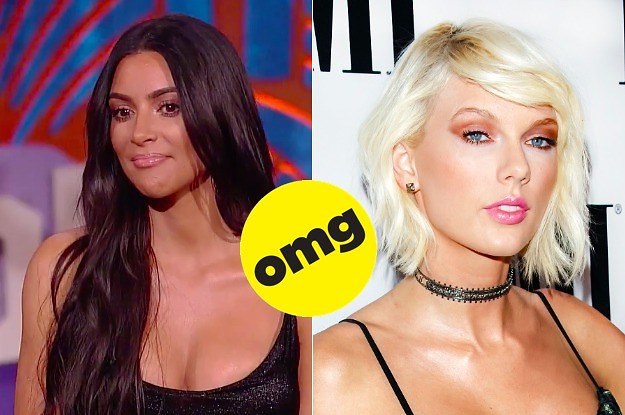 Taylor Swift, Kim Kardashian, and More Celebrities in Clear