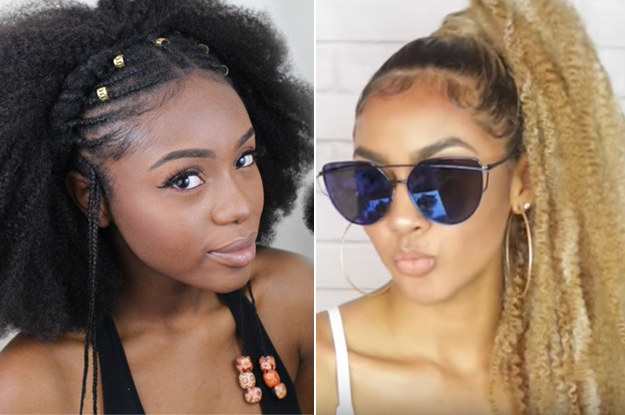 Black Braided Hairstyles With Extensions  POPSUGAR Beauty