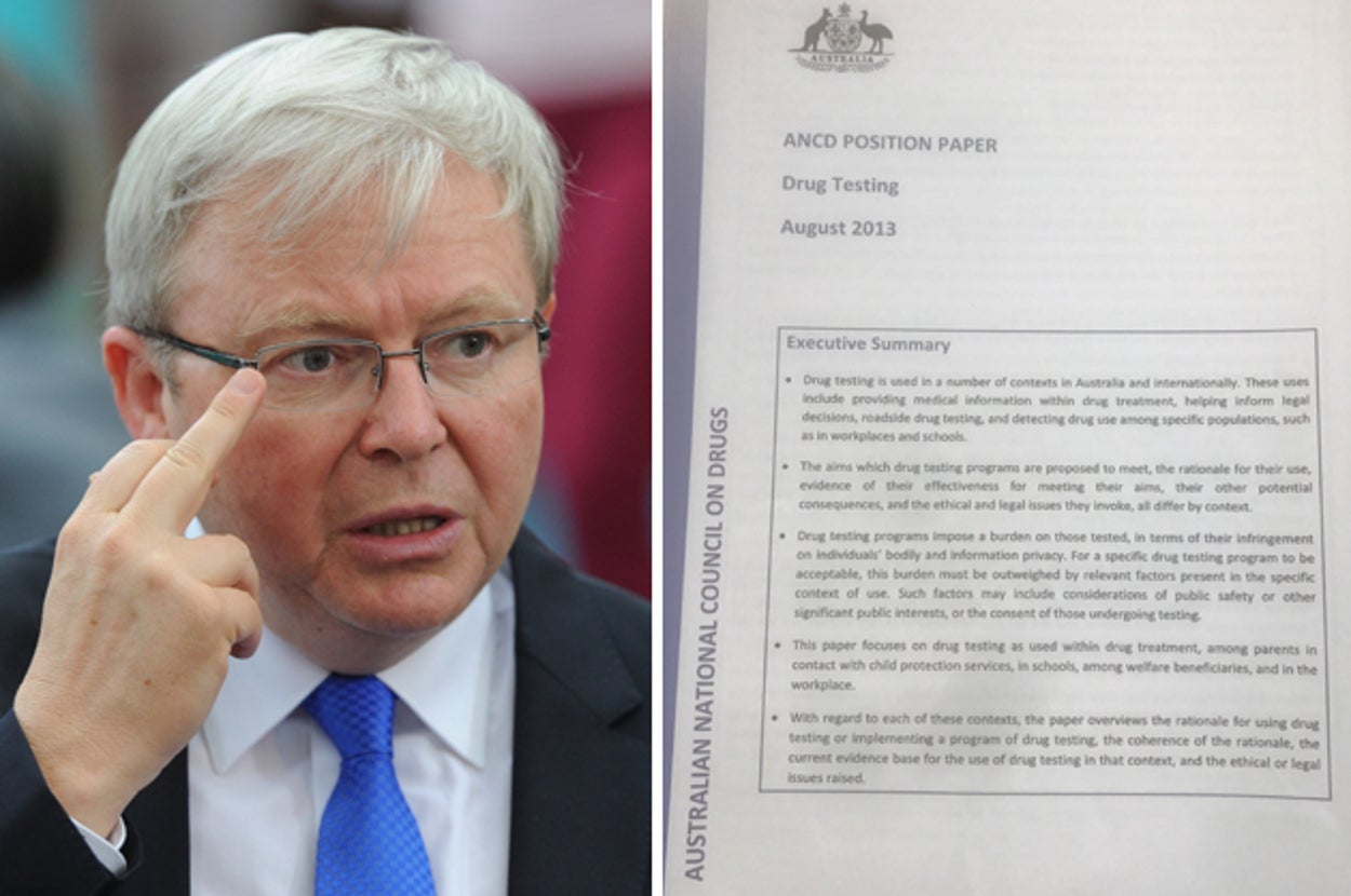 A Secret Government Report From 2013 Says Welfare Drug Testing People Has Major Legal And Ethical Problems