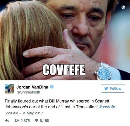 Donald Trump Tweeted Covfefe And People Are Very Confused Coffee snobs try to guess coffee prices. donald trump tweeted covfefe and