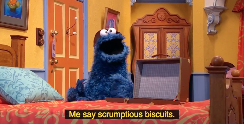 Cookie Monster Has A British Cousin Called Biscuit Monster And His ...