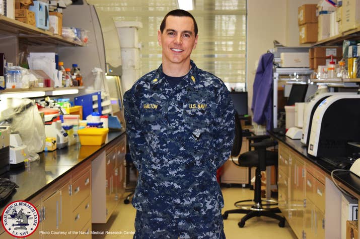 Theron Hamilton, head of genomics and bioinformatics at the Biological Defense Research Directorate of the Naval Medical Research Center