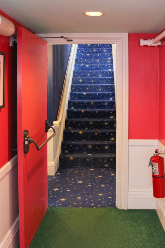 If you don’t believe this is a magical staircase located in the Mackinac Island Grand Hotel then we can’t help you. Look at the intricate star work. The mysterious light coming from the top. Where else would you see a staircase of this magnitude? Hogwarts. That’s where. And we know you believe it. Mischief managed.