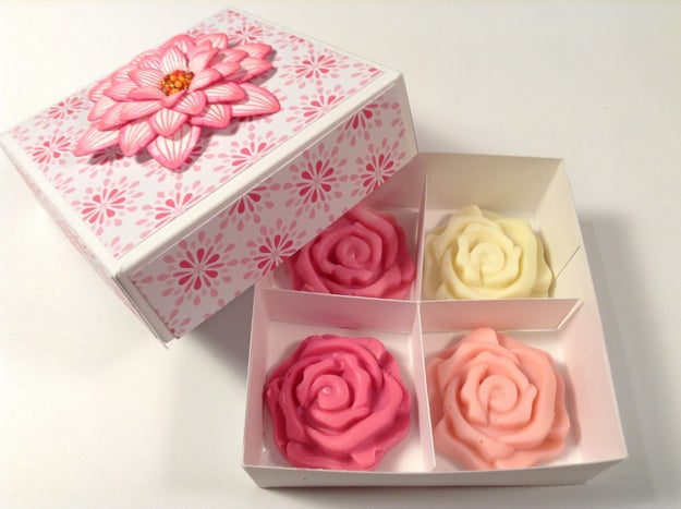 You now really love luxury soaps.