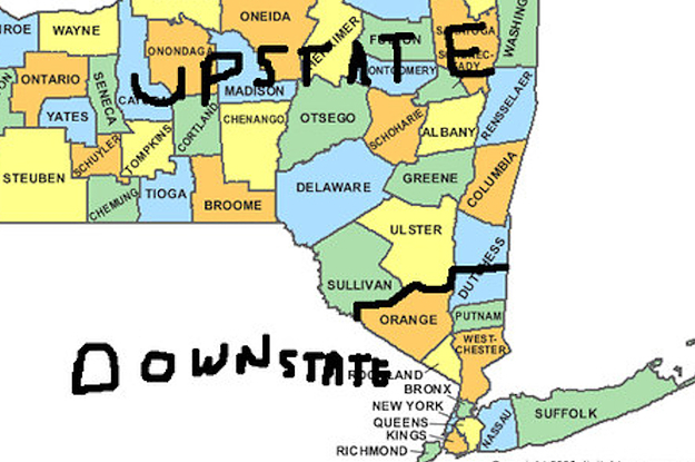 Upstate new york где это