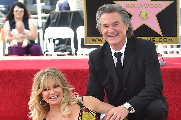 Kurt Russell And Goldie Hawn Honoring Each Other Will Melt Your Cold