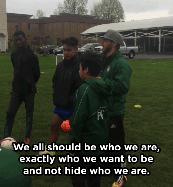 "I knew it would be good for them to see someone who they already respect and love be open about being transgender," Lightner said of his decision to come out to his players. He decided to post it online to provide visibility to other trans athletes and coaches."I also recognize that there are so many trans and gender non-conforming people who don't have the resources, support, or ability to do what I did," he added. "That's why I am so open about it in every other aspect of my life. Coming out to the club was the final frontier."