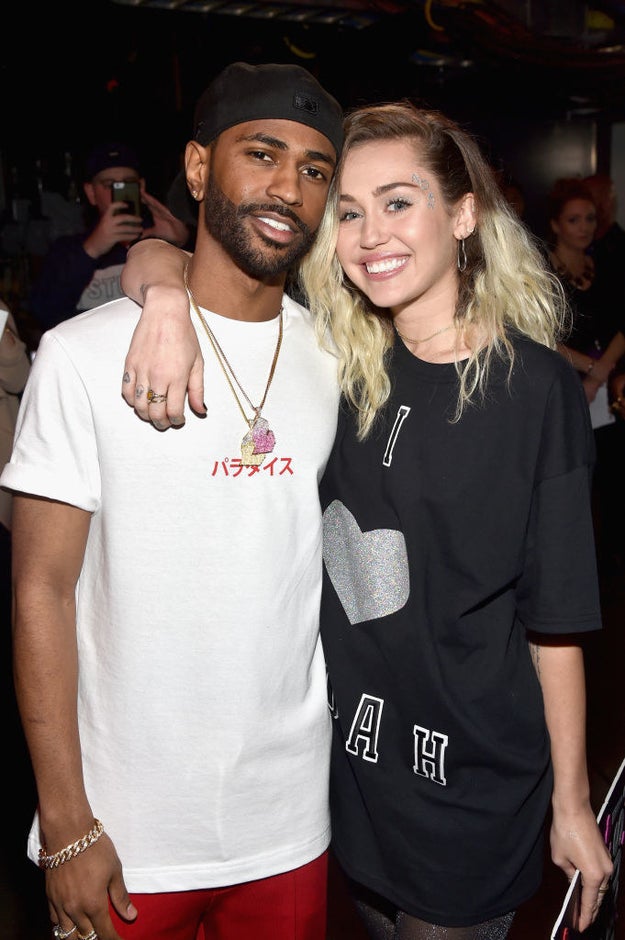 Cyrus talked about other music she was into at the moment, saying, "But I also love that new Kendrick [Lamar] song [“Humble”]: 'Show me somethin’ natural like ass with some stretch marks.' I love that because it’s not 'Come sit on my dick, suck on my cock.'"
