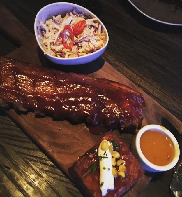 MANGO + HABANERO BBQ BABY BACK RIBS