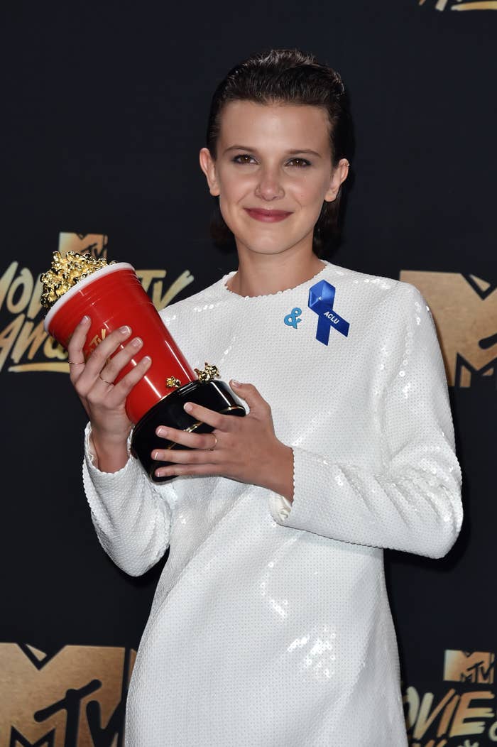 Millie Bobby Brown Made a Political Statement at the MTV Movie & TV Awards