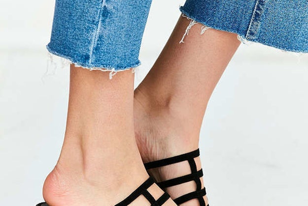 Strappy heels made with such soft, vegan suede you'll never want to take them off.