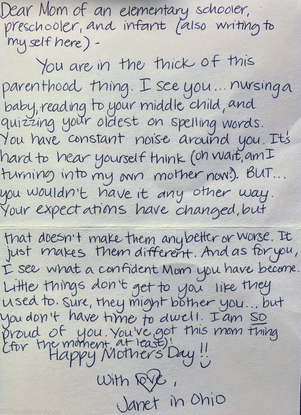 Veteran Moms Wrote Encouraging Letters To New Moms And It Will Choke You Up